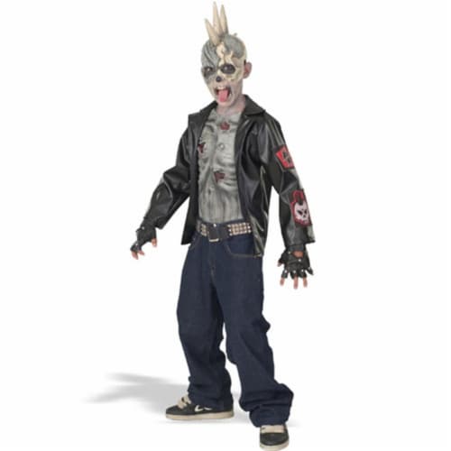 Rubie's Costume Co Punk Zombie Costume, Medium Perspective: front