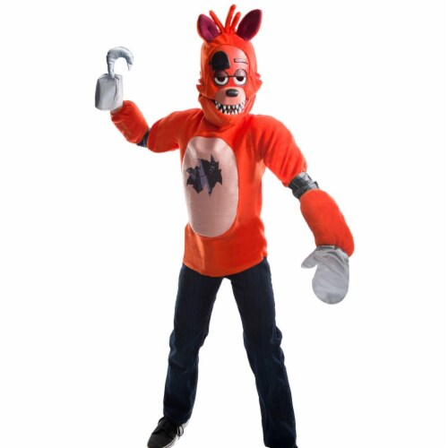 Rubie's Costume Boys Five Nights at Freddy's Foxy The Pirate Costume, Medium, Perspective: front