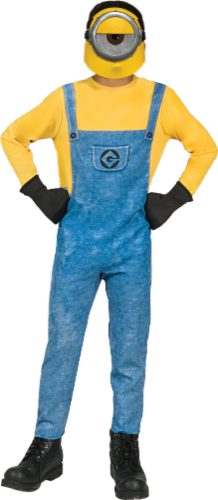 Rubies Children's Medium Despicable Me 3 Minions Mel Costume - Blue/Yellow Perspective: front