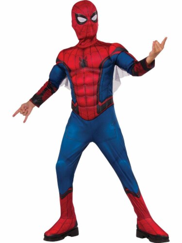 Rubie's Children's Marvel Comics Deluxe Spider-Man Homecoming Costume - Large Perspective: front