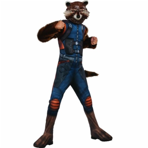 Rubies Guardians Of The Galaxy Volume 2 Rocket Deluxe Childrens Costume&#44; Large Costume Perspective: front