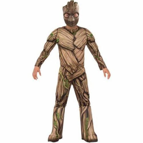 Rubies 248774 Guardians of the Galaxy Volume 2 Groot Deluxe Childrens Costume, Large Perspective: front