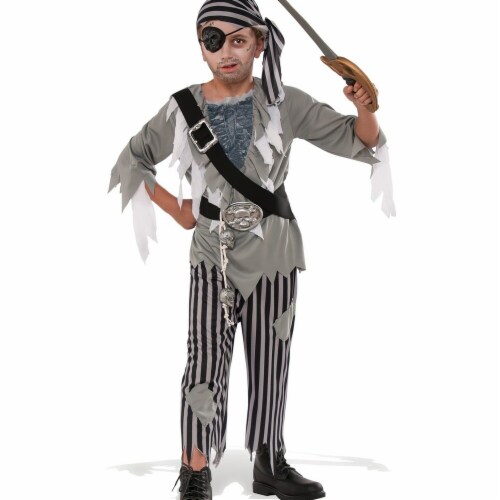 Rubies 274059 Ghostly Pirate Boys Child Costume - Small Perspective: front