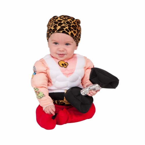 Rubie's 278632 Halloween Toddler Muscleman Costume Perspective: front