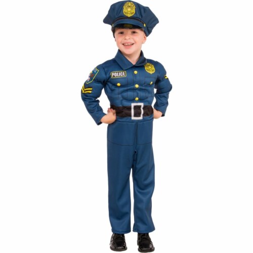 Rubie's Costume Child's Top Cop Costume, Medium, Multicolor Perspective: front