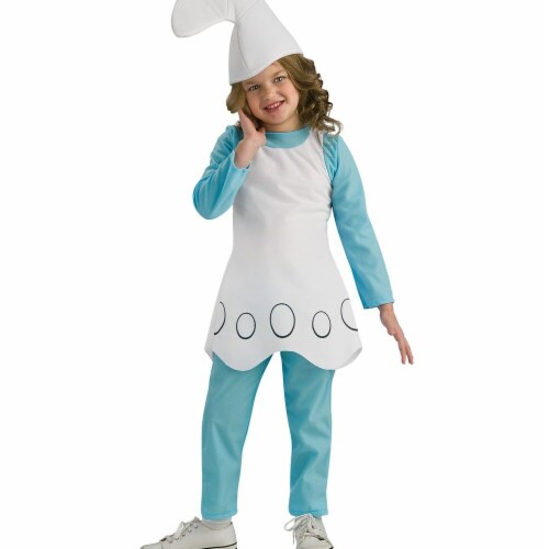 Rubies 272164 Smurfette Child Costume - Medium Perspective: front