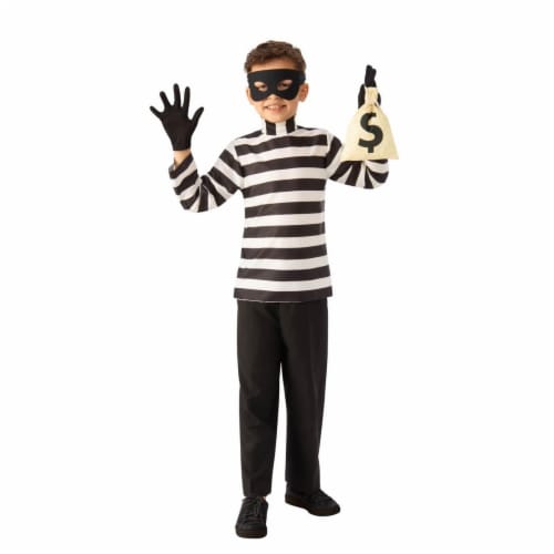 Rubies 279565 Halloween Child Burglar Costume - Large Perspective: front