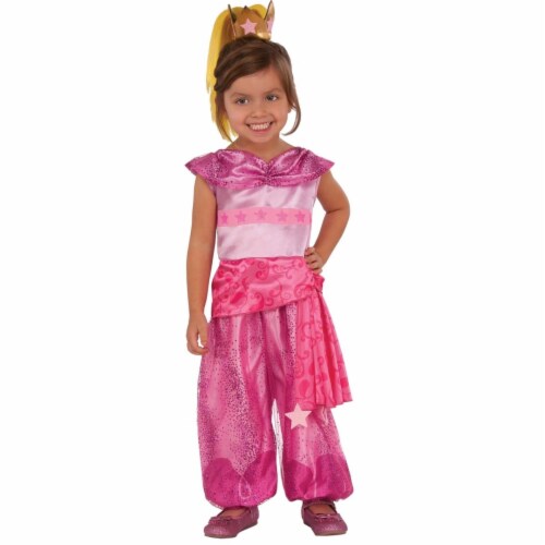 Rubies Costume 272483 Shimmer & Shine Leah Deluxe Child Costume, Medium Perspective: front