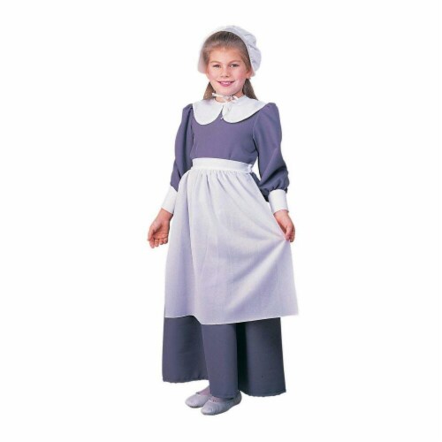 Costumes For All Occasions Ru10557Lg Pilgrim Girl Child Large Perspective: front
