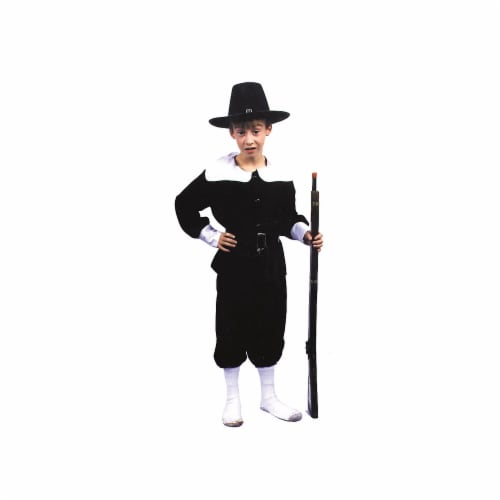 Costumes For All Occasions AF53MD Medium Pilgrim Boy Perspective: front