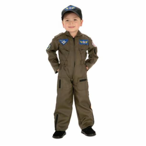 Costumes For All Occasions RU882701MD Air Force Fighter Pilot Chd Md Perspective: front