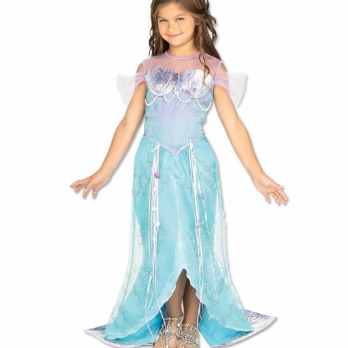 BuySeasons 286785 Deluxe Kids Mermaid Costume, Small Perspective: front