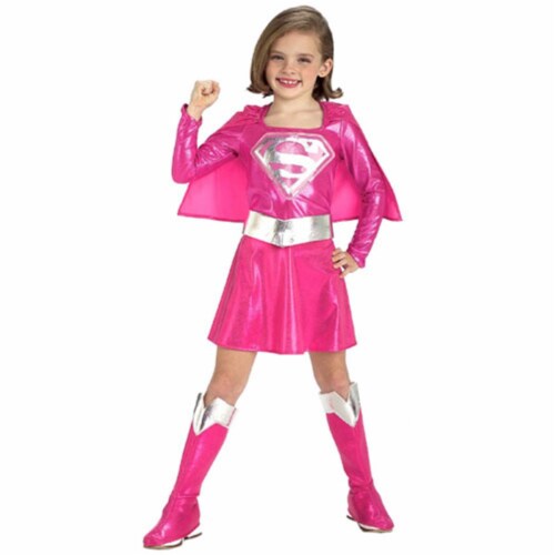 Costumes For All Occasions RU882751SM Supergirl Pink Child Small Perspective: front