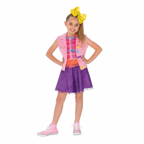 Rubie's JoJo Siwa Boomerang Music Video Outfit Costume, Multicolor, Medium Perspective: front