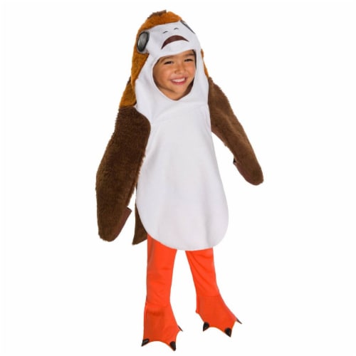 Rubies 278868 Halloween Star Wars The Last Jedi Deluxe Toddler Porg Costume - Extra Small Perspective: front