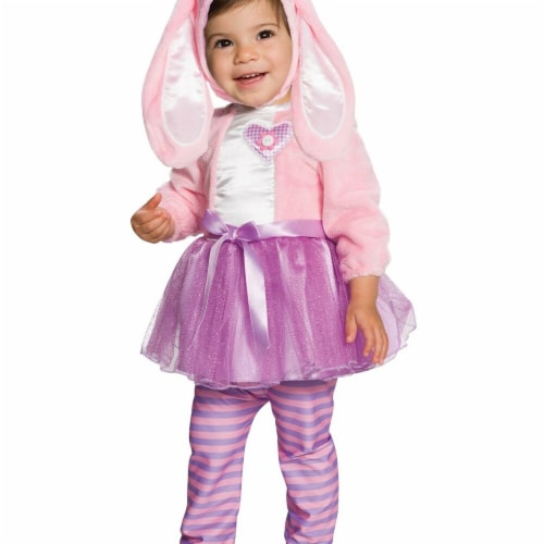 Rubies 278646 Halloween Baby Pink Bunny Costume Perspective: front