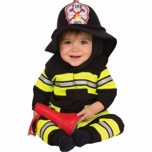 Rubies 278656 Halloween Baby & Toddler Fireman Costume Perspective: front