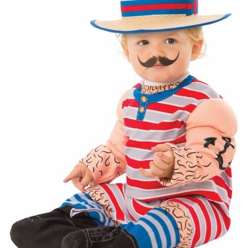 Rubies 278670 Halloween Baby 1920s Bathing Boy Costume Perspective: front