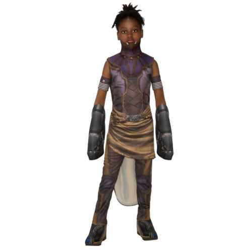 Rubies 276694 Halloween Marvel Black Panther Movie Deluxe Shuri Girls Costume - Large Perspective: front