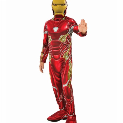 Rubies 278870 Halloween Marvel Avengers Infinity War Iron Man Boys Costume - Large Perspective: front