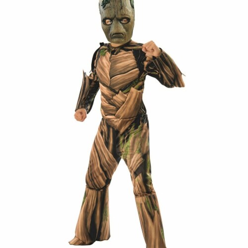 Rubies Halloween Marvel Avengers Infinity War Teen Groot Deluxe Boys Costume - Large Costume Perspective: front