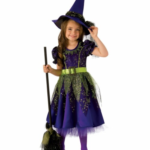 Rubies 278945 Halloween Girls Twilight Witch Costume - Medium Perspective: front