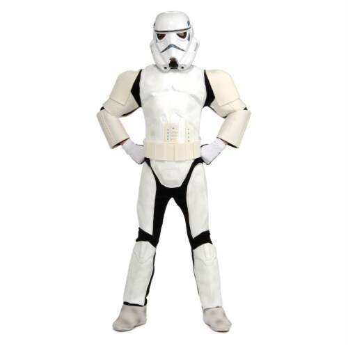 Rubie's Costume Co 32184 Stars Wars Storm Trooper Special Edition Child Costume Size Large- Bo Perspective: front