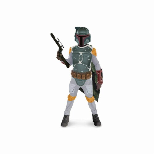 Rubie's Costumes 156279 Star Wars- Boba Fett Child Costume Size: Medium (8-10) Perspective: front