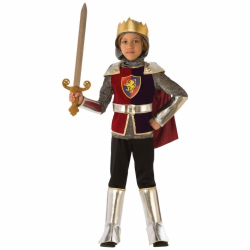 Rubies 278985 Halloween Boys Knight Costume - Medium Perspective: front