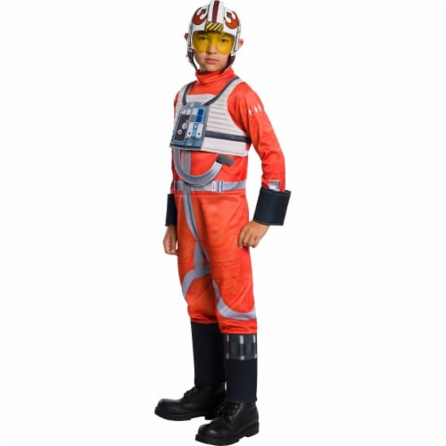 Rubies 279044 Halloween Star Wars Classic Boys X-Wing Fighter Pilot Costume - Large Perspective: front