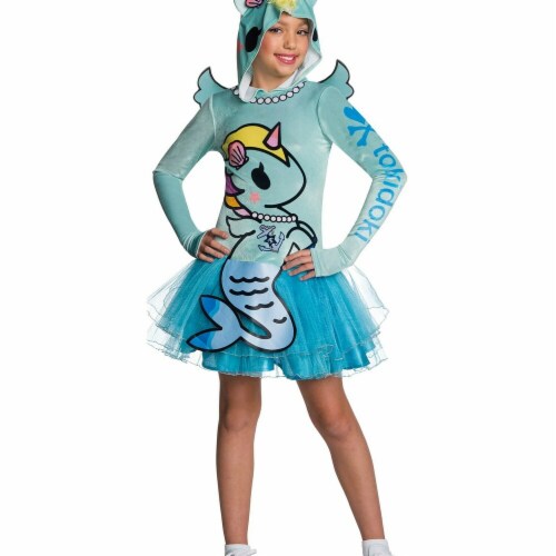 Rubies 279070 Halloween Tokidoki Girls Mericorno Costume - Medium Perspective: front