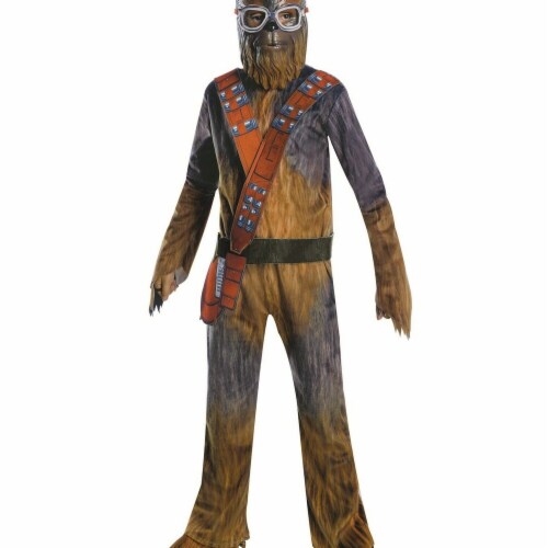 Rubies 266372 Halloween Solo A Star Wars Story-Chewbacca Deluxe Boys Costume - Large Perspective: front