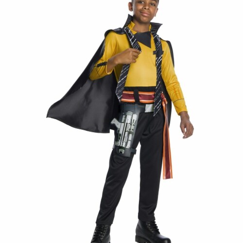 Rubies 266373 Halloween Solo A Star Wars Story-lando Deluxe Boys Costume - Small Perspective: front