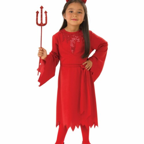Rubies 279116 Halloween Girls Devil Costume - Small Perspective: front