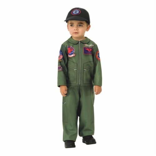 Rubies 278696 Top Gun Infant Romper Perspective: front