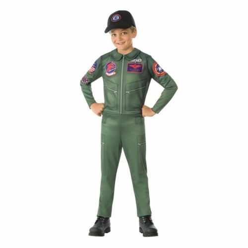 Rubies Costumes 279171 Top Gun Childrens Costume, Medium Perspective: front