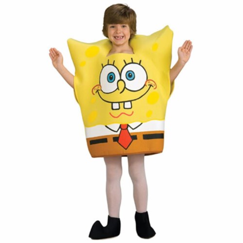 Rubies Costume Co 33189 SpongeBob Squarepants Child Costume Size Large- Boys 12-14 Perspective: front