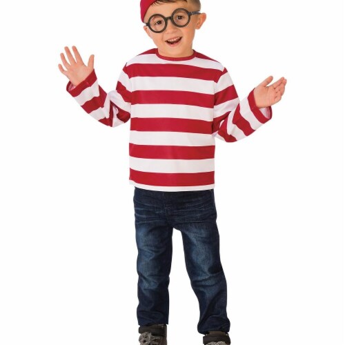 Rubie's Costumes 279202 Wheres Waldo Child Costume, Small Perspective: front