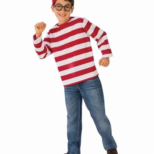 Rubie's Costumes 279203 Wheres Waldo Teen Costume Perspective: front