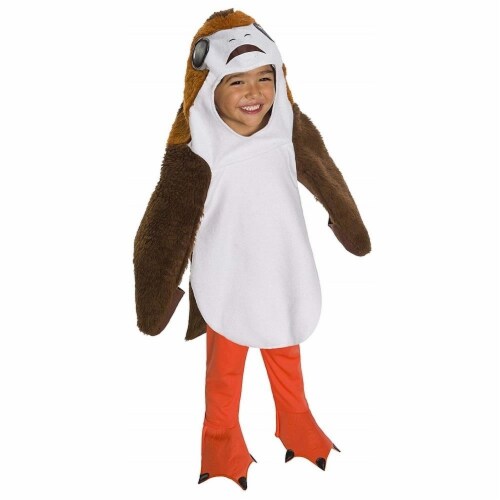 Rubies Costumes 278867 Star Wars the Last Jedi Deluxe Toddler Porg Costume Perspective: front