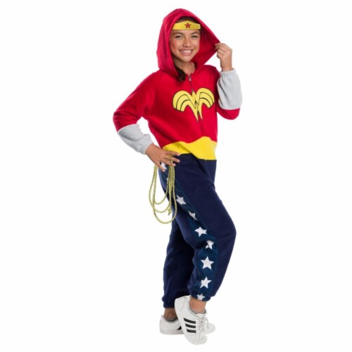Wonder woman footie pajamas deals