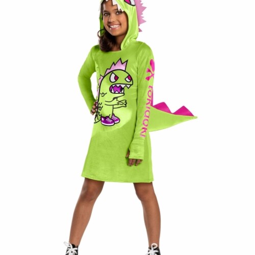 Rubies 404584 Girls Tokidoki Kaiju Child Costume, Large Perspective: front