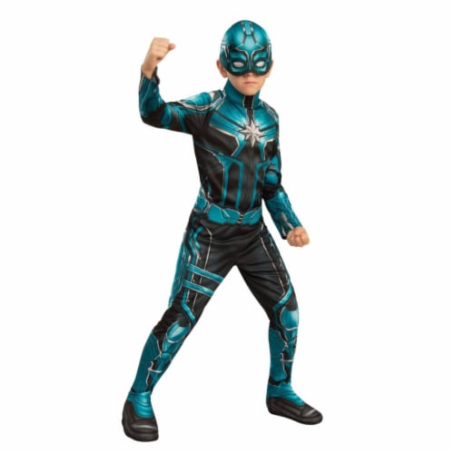 Rubies 404604 Girls Captain Marvel Yon-Rogg Child Costume, Large Perspective: front