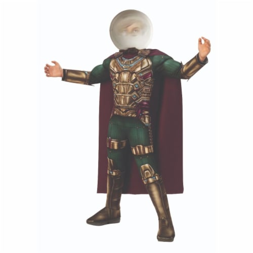 Rubies 404659 Spider Man Far From Home Mysterio Deluxe Child Costume for Boys - Medium Perspective: front