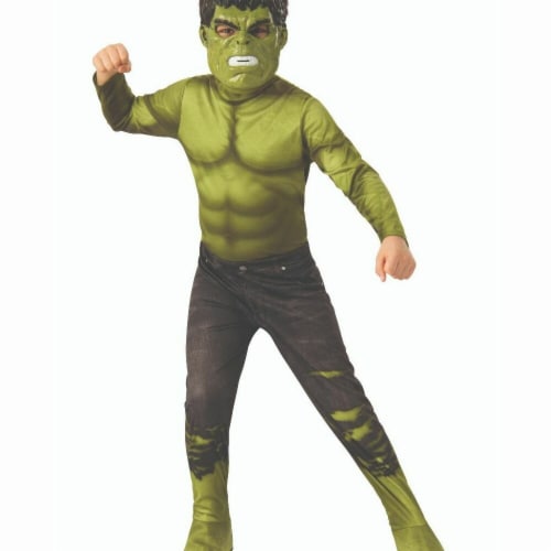 Rubies 404711 Boys Avengers 2018 Hulk 2 Child Costume - Large Perspective: front