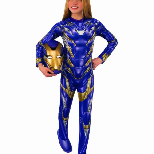 Rubies 404731 Avengers New Girls Armored Child Costume - Small Perspective: front