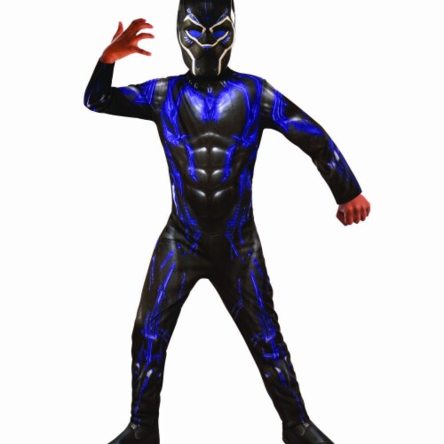 Rubies 404738 Boys Avengers Black Panther Purple Battle Child Costume - Large Perspective: front