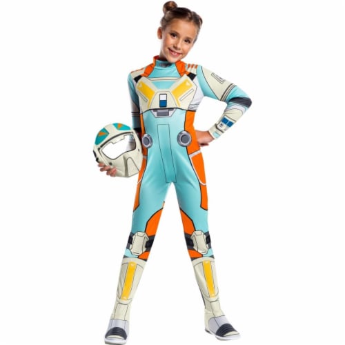 Rubies 404977 Girls Star Wars Resistance Classic Torra Doza Child Costume, Medium Perspective: front