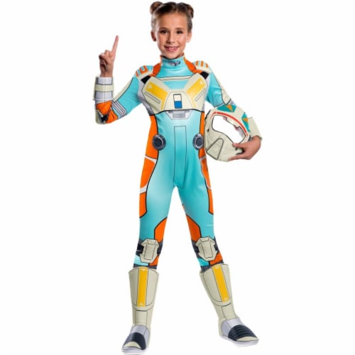 Rubies Girls Star Wars Resisce Deluxe Torra Doza Child Costume, Small Costume Perspective: front