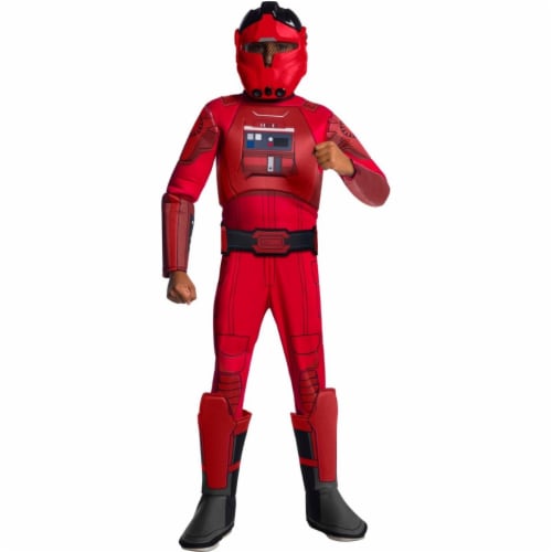 Rubies 404996 Child Star Wars Resistance Deluxe Major Vonreg Costume for Boys, Small Perspective: front